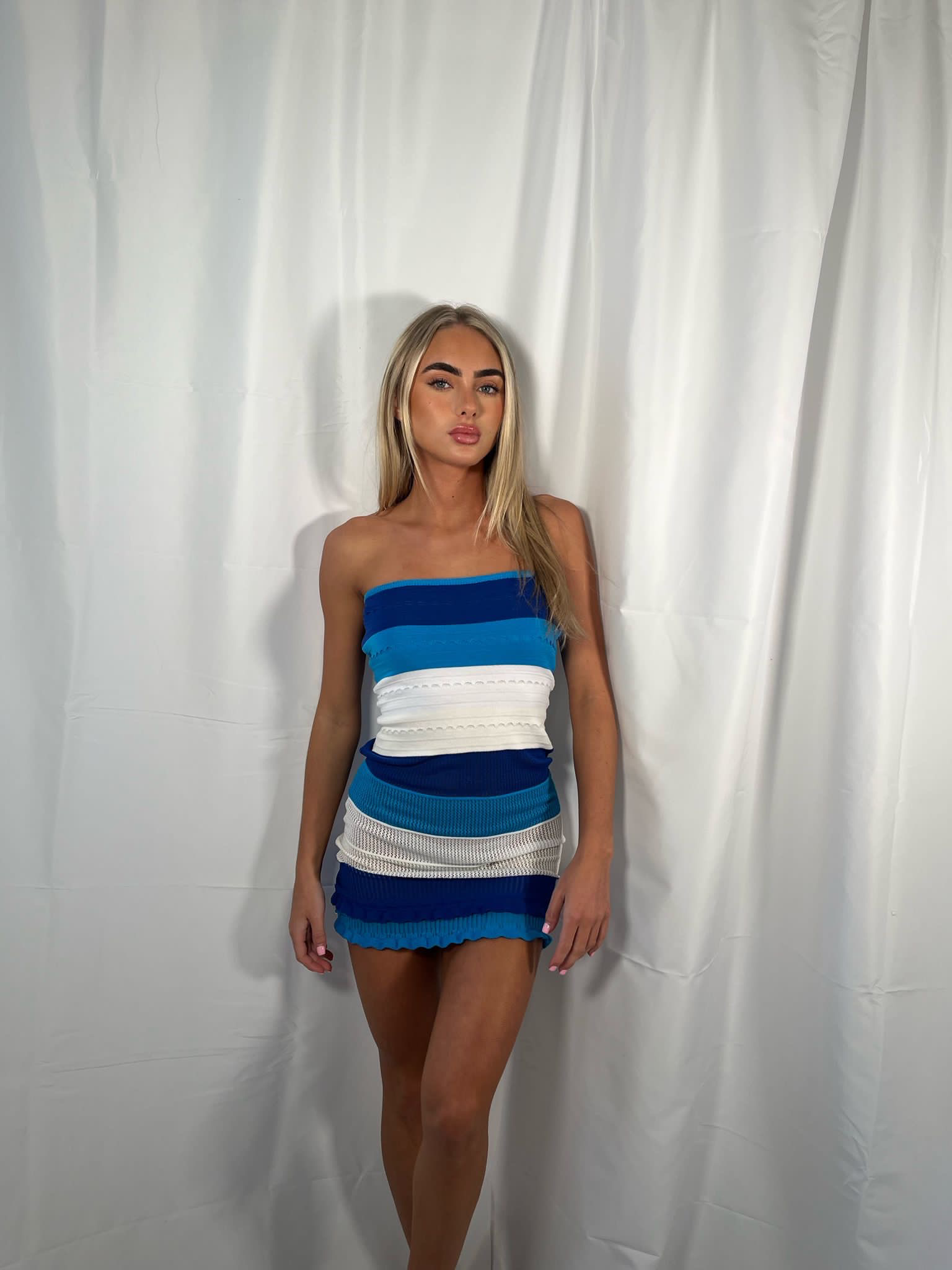 Beila blue dress