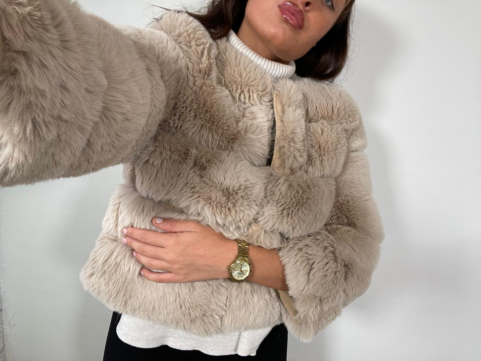 Fur coat
