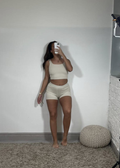 Beige lounge co ord
