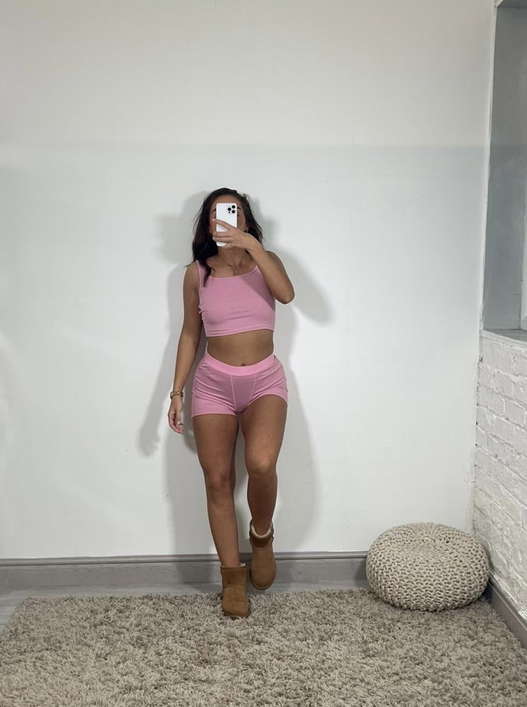 Pink lounge co ord