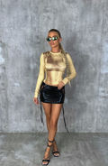 Gold sunglasses
