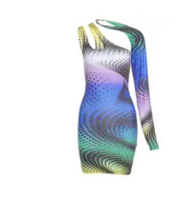 Rave mini dress