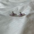 Planet earrings